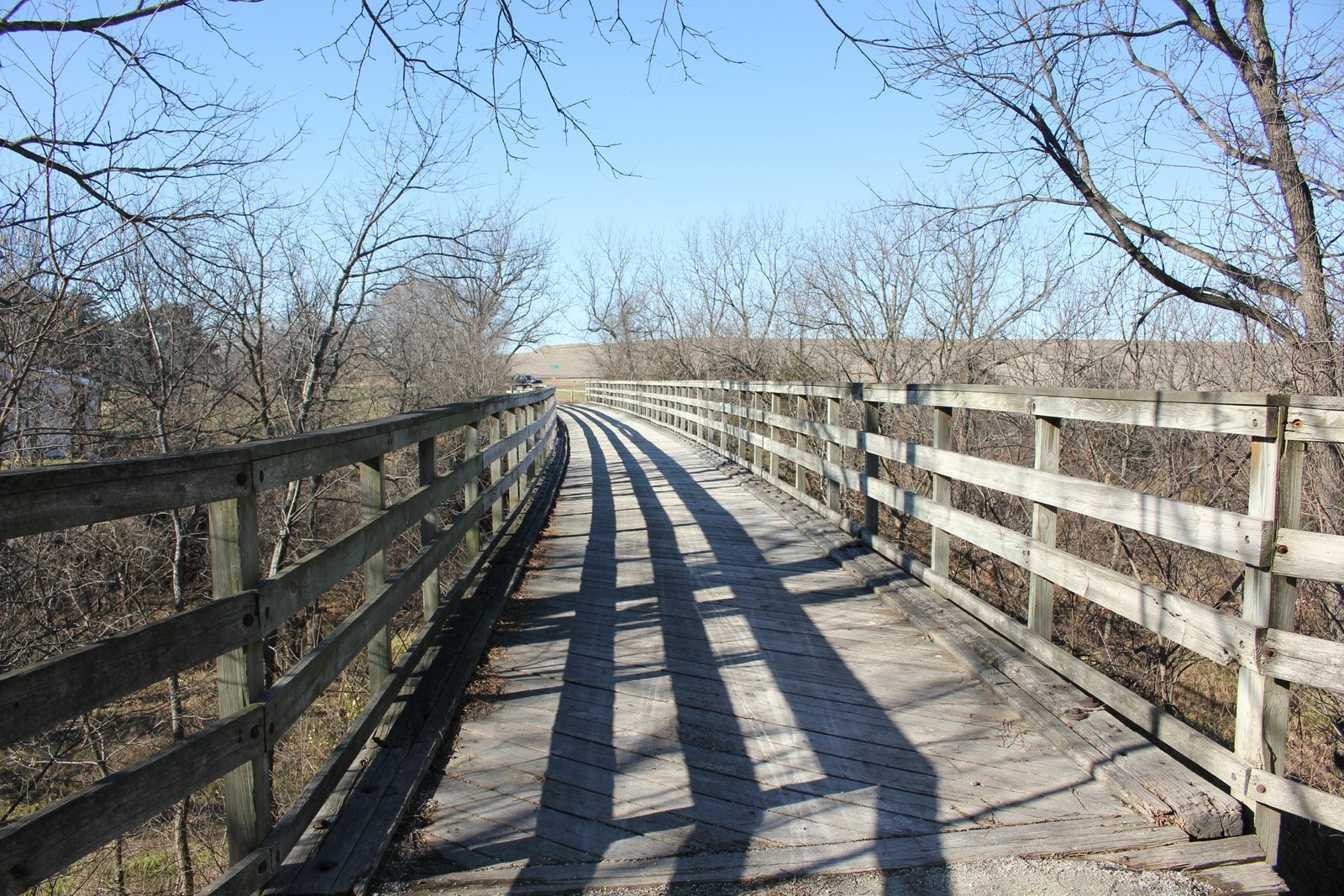 Looking north (railroad west)